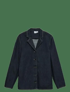 VMKANIKA LS DENIM BLAZER SHIRT SI352 - Jeansskjortor