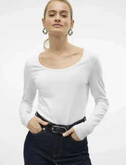 VMMAXI MY LS SOFT UNECK NOOS - Långärmade toppar