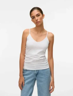 VMMAXI MY SOFT V SINGLET JRS NOOS - Linnen