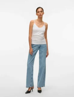 VMMAXI MY SOFT V SINGLET JRS NOOS - Linnen