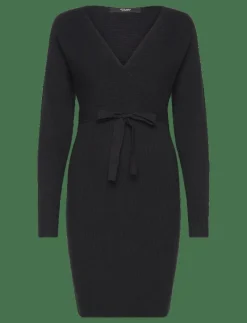 VMMHOLLYREM LS V-NECK DRESS GA NOOS - Midiklänningar