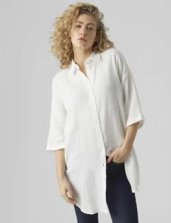 VMNATALI 3/4 LONG OVERSHIRT NOOS - Overshirts