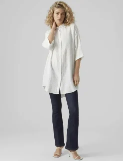 VMNATALI 3/4 LONG OVERSHIRT NOOS - Overshirts