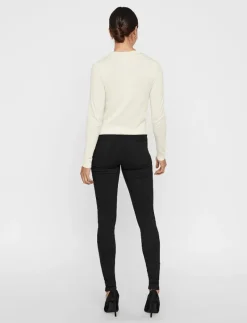 VMTANYA MR S PIPING JEANS VI120 GA NOOS - Skinny Jeans
