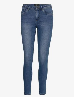 VMTANYA MR S PIPING JEANS VI349 GA NOOS - Skinny Jeans