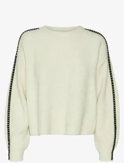 VMZORA LS O-NECK PULLOVER GA - Stickat