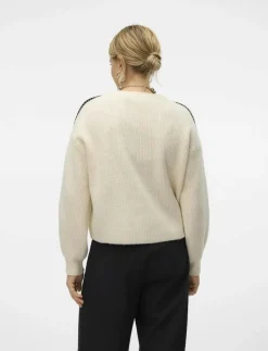 VMZORA LS O-NECK PULLOVER GA - Stickat