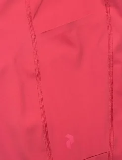 W Power Tights-SOFTER RED - Träningstights