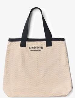 Wave Jaquard Shopper - Shoppers