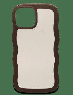 Wavy Case iPhone Chocolate/Mirror - Mobilskal