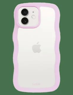 Wavy Case Lilac/Transparent - Mobilskal