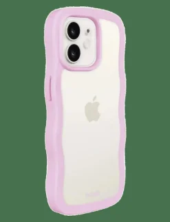Wavy Case Lilac/Transparent - Mobilskal