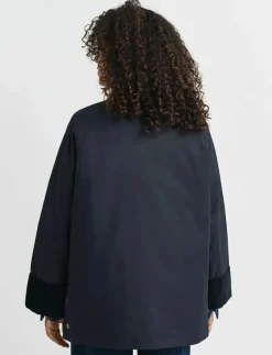 WAXED COTTON DOUBLE DECKER JACKET - Utilityjackor