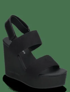 WEDGE SANDAL WEBBING IN - Platåsandaler