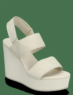 WEDGE SANDAL WEBBING IN - Platåsandaler