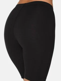 Women Bamboo Short Leggings - Cycling shorts