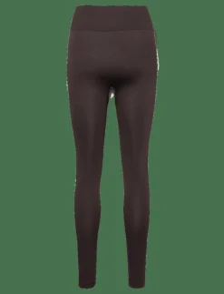 Women Seamless Plain Leggings - Träningstights