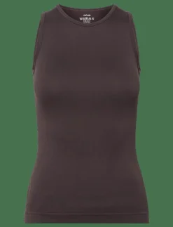 Women Seamless Tank Top "Rib" - Linnen