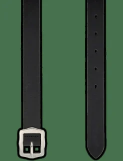 WOMENS LUX LEATHER BELT CAVIAR - Skärp