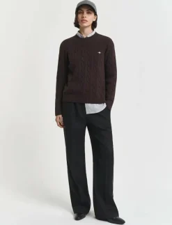 WOOL BLEND PULL ON PANTS - Raka byxor