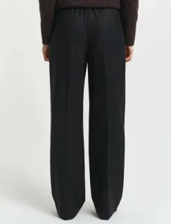 WOOL BLEND PULL ON PANTS - Raka byxor