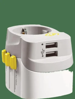 Worldwide adaptor + USB - Resetillbehör