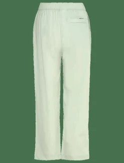 Woven Straight Hem Pants - Casual byxor