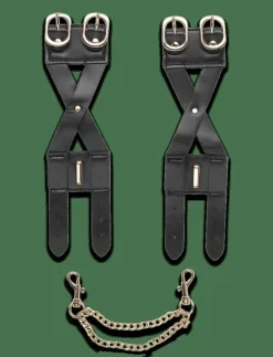 Wristcuffs Cross Straps - Kedjearmband