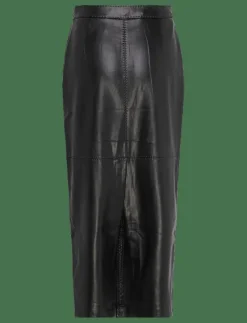 Yara Faux Leather Skirt - Midi kjolar