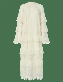 YASARIZONA LS LONG LACE DRESS - D2D - Maxiklänningar