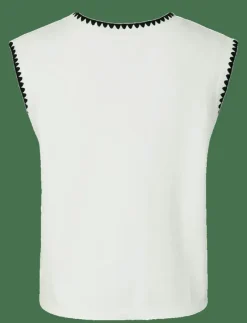 YASCONTRA SL KNIT VEST S. - Stickade västar