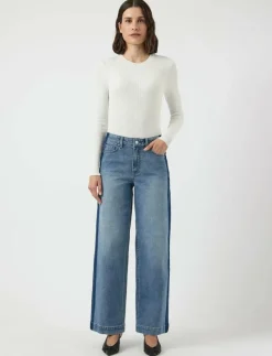 YASPAMELA HW JEANS - D2D - Vida byxor