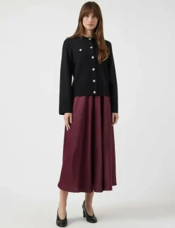 YASPIMI LS KNIT CARDIGAN S. - Koftor