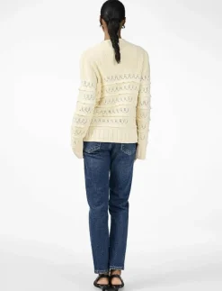 YASTIMU LS KNIT PULLOVER - Stickat