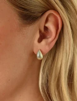 Yenni matt mini ear plain g - Onesize - Studs örhängen