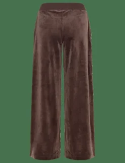 YUKA WIDE LEG TRACKPANT GOLD - Vida byxor