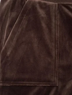 YUKA WIDE LEG TRACKPANT GOLD - Vida byxor